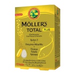 MOLLER'S Total Plus Ολοκληρωμένο Συμπλήρωμα Διατροφής με 28caps Ω3 + 28tabs Βιταμίνες & Μέταλλα