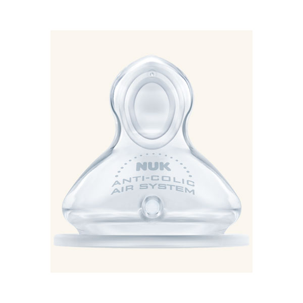 nuk-first-choice-plus-teat-silicon-medium NUK Θηλή First Choice plus silicon με βαλβίδα για γάλα