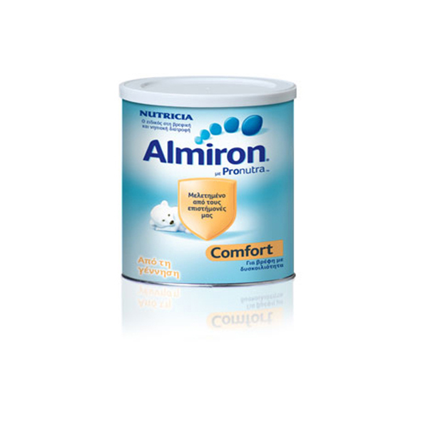 nutricia-almiron-comfort NUTRICIA Almiron Comfort για τη δυσκοιλιότητα 400gr