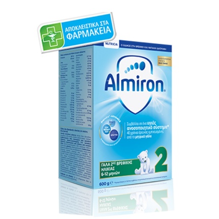 NUTRICIA Almiron 2 Γάλα 2ης Βρεφικής Ηλικίας 6-12 μηνών 600g