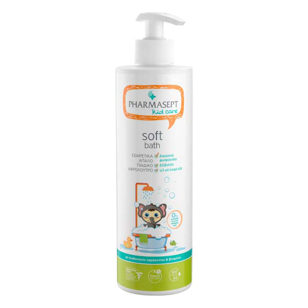 pharmasept-kids-care-soft-bath-500ml PHARMASEPT Kid Soft Bath, Εξειδικευμένο Παιδικό Αφρόλουτρο