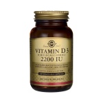 SOLGAR VITAMIN D-3 2200 IU 100caps v