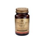 SOLGAR VITAMIN D-3 4000 IU 60caps v