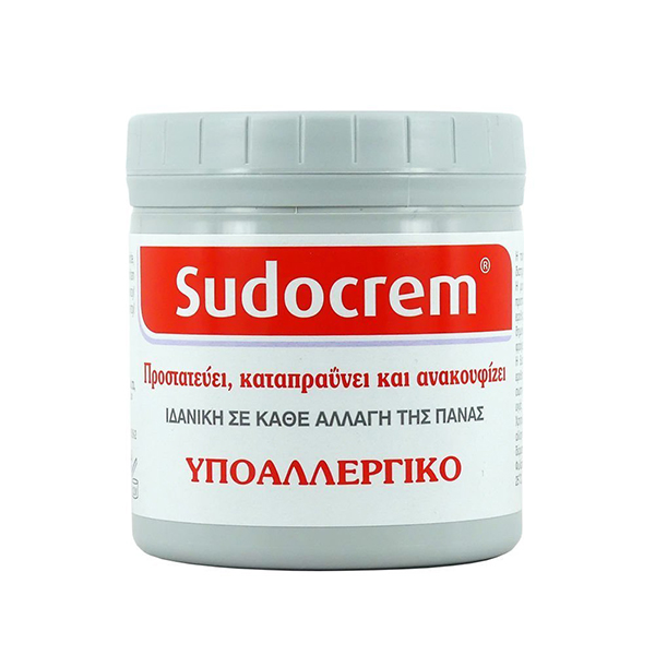 sudocream-125gr SUDOCREAM 125gr για Σύγκαμα, Αλλαγή Πάνας, Κατακλίσεις - Image 1