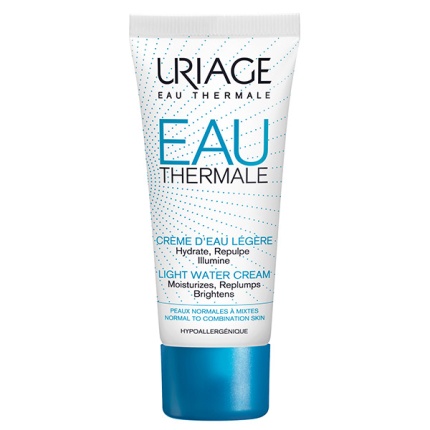URIAGE Eau Thermale Light Water Cream, Ενυδατική Κρέμα Προσώπου Ελαφριάς Υφής Κανονικό/Μεικτό Δέρμα