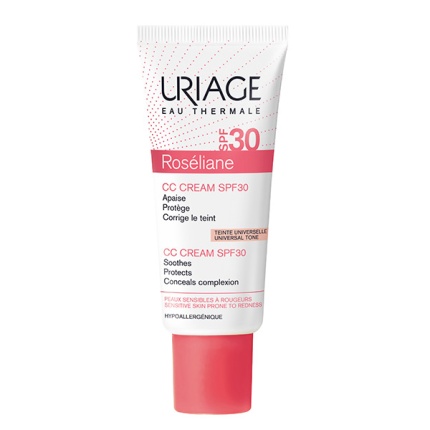 URIAGE Roseliance CC SPF30, Κρέμα Κατά της Ερυθρότητας για Κανονικές Μεικτές Επιδερμίδες