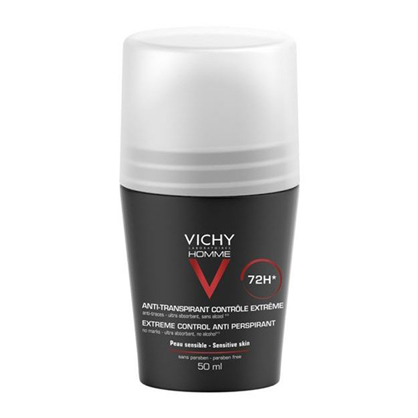 vichy-anti-transpirant-72h-extreme-control-sensitive-skin-50ml VICHY Vichy Homme 72h Deodorant Roll-on for extreme anti-perspirant 50ml