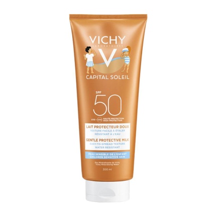 VICHY Capital Soleil Children's Milk SPF50, Παιδικό Αντιηλιακό Γαλάκτωμα