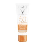 Vichy Capital Soleil Anti-Dark Spot Tinted, Αδιάβροχη Αντηλιακή Κρέμα Προσώπου SPF50+ με Χρώμα