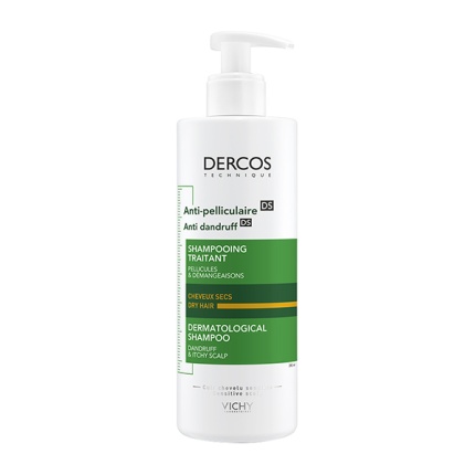 VICHY Dercos Anti-Dandruff Shampoo, Αντιπιτυριδικό Σαμπουάν για Ξηρά Μαλλιά 390ml