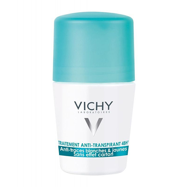 vichy-traitement-anti-transpirant-48h-50ml VICHY Deodorant 48h Anti-marks Roll-On 50ml - Image 1