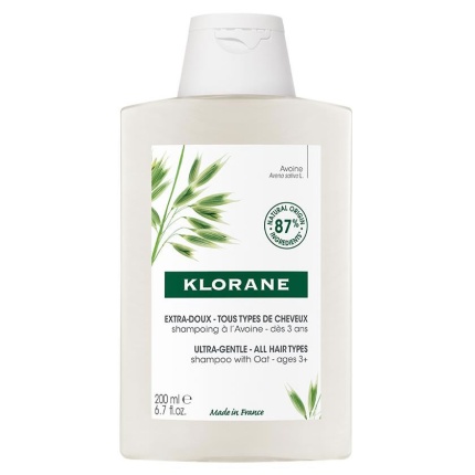 Klorane, Σαμπουάν Εξαιρετικά Απαλό, Σαμπουάν με Βρώμη, Σαμπουάν για όλους τους τύπους μαλλιών