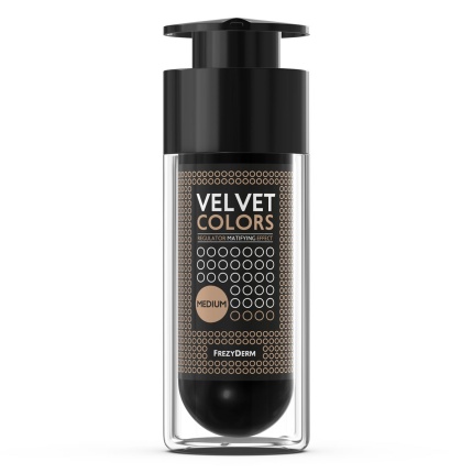 FREZYDERM, Velvet Colors Medium, Ματ Μake Up