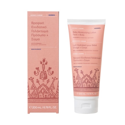 KORRES, Βρεφικό Γαλάκτωμα, Ενυδατικό Γαλάκτωμα για μωρά, βρεφική ενυδάτωση