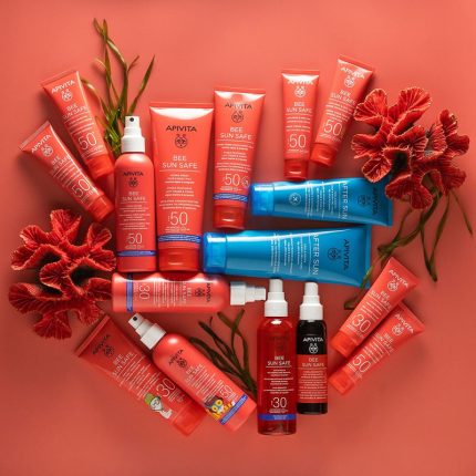 apivita, αντιηλιακά