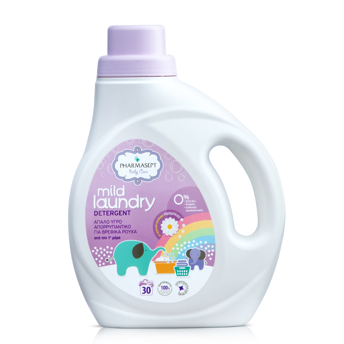 PHARMASEPT Baby Care Mild Laundry Detergent, Απορρυπαντικό για Βρεφικά Ρούχα, 1lt PHARMASEPT Baby Care Mild Laundry Detergent, Απορρυπαντικό για Βρεφικά Ρούχα, 1lt - Image 1