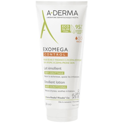 A-DERMA - Exomega Control Μαλακτικό Γαλάκτωμα Κατά του Αισθήματος Κνησμού 200ml
