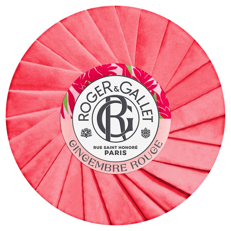 3701436910013 ROGER+GALLET Gingembre Rouge Αναζωογονητικό Σαπούνι 100g