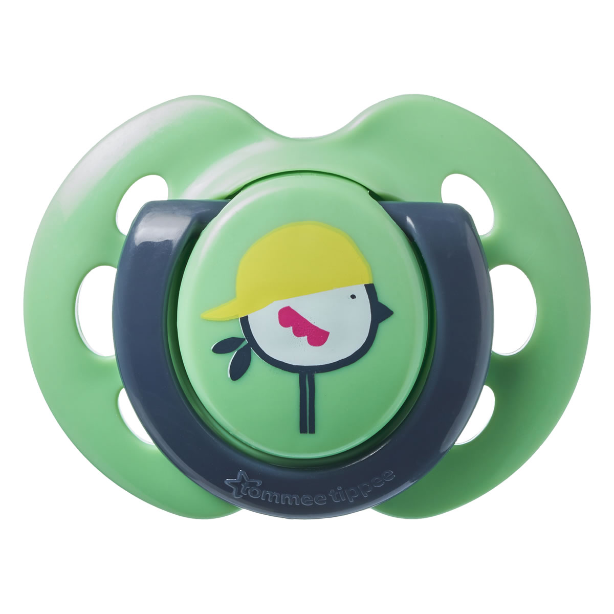 233017_TT_Fun Soother_0-6m_Green_01a TOMMEE TIPPEE Πιπίλες Σιλικόνης Fun 0-6m 2τμχ - Image 1