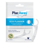 PLAC AWAY Eco Flosser Οδοντικό Νήμα με Λαβή 30 Τεμάχια