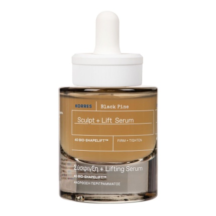 KORRES ΜΑΥΡΗ ΠΕΥΚΗ 4D Serum, serum lifting, serum αντιγήρανσης