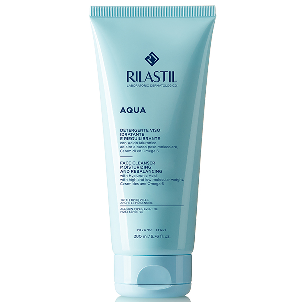 8033224810522 RILASTIL Aqua Moisturizing Face Cleanser, Καθαριστικό Προσώπου 200ml