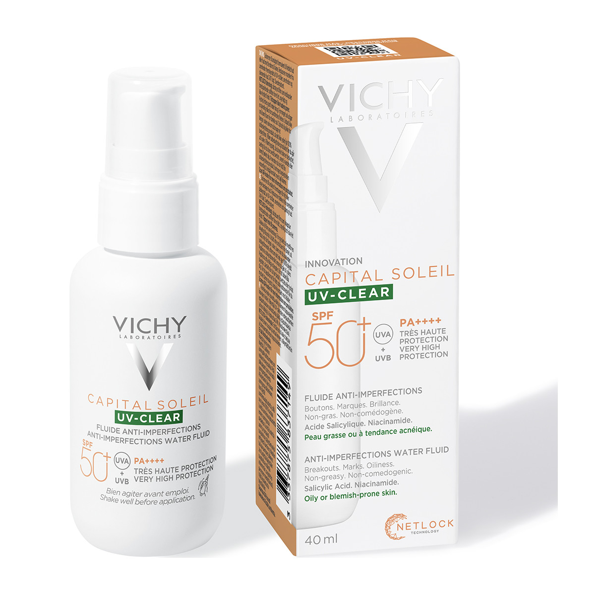 3337875837149_09 VICHY Capital Soleil Uv-Clear SPF50+, Αντηλιακό Προσώπου, Αντηλιακό Κατά των Ατελειών, Αντηλιακό πανάδες, Αντηλιακό κηλίδες, Αντηλιακό λιπαρό δέρμα