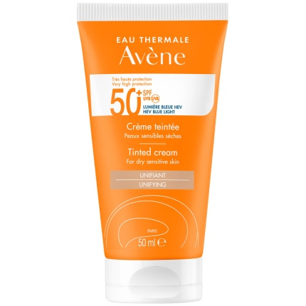 AVENE Tinted Cream SPF50+ Αντηλιακή Κρέμα Προσώπου με Χρώμα για το Ξηρό και Πολύ Ξηρό Δέρμα 50ml