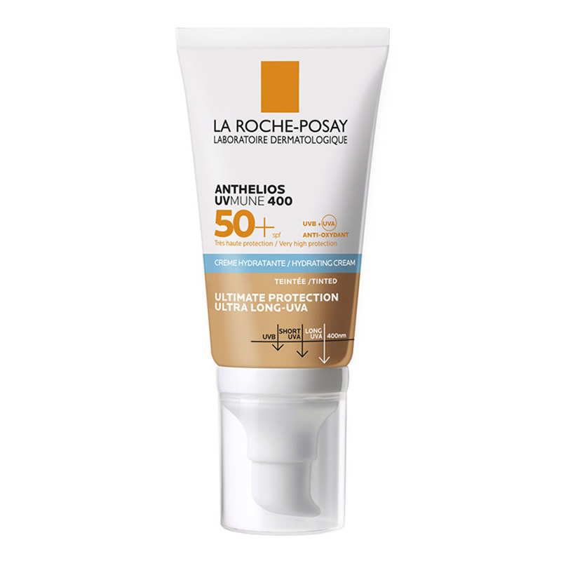3337875797689 La Roche-Posay ANTHELIOS UVMUNE400, SPF50+, Αντηλιακή Κρέμα Προσώπου, Αντηλιακό με Χρώμα