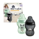TOMMEE TIPPEE Μπιμπερό Closer to nature μικρής ροής 260ml με σχέδιο Ollie the Owl (2τμχ) 0m+