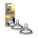 TOMMEE TIPPEE Θηλές Σιλικόνης Advanced Anti-Colic  - Μέτριας Ροής 3m+