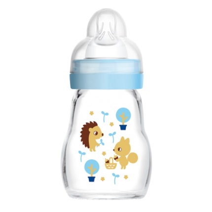 MAM Μπιμπερό Γυάλινο Feel Good 0+ 370SB