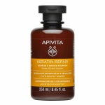 APIVITA, Keratin Repair, Σαμπουάν Θρέψης, Σαμπουάν Επανόρθωσης, Σαμπουάν για Ξηρά, Σαμπουάν Ταλαιπωρημένα Μαλλιά, ψαλίδα, φριζάρισμα, σπασμένες άκρες, 5201279094607
