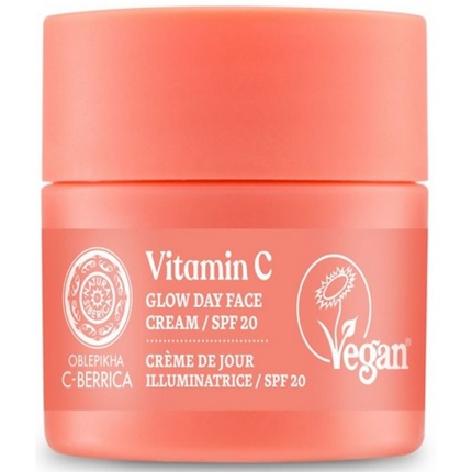 NATURA SIBERICA C-Berrica Κρέμα Ημέρας Λάμψης για Όλους τους Τύπους Επιδερμίδας SPF20 50ml