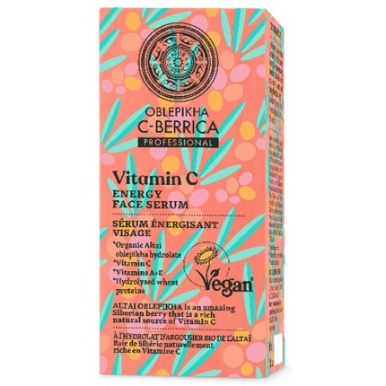 NATURA SIBERICA C-Berrica Ορός Προσώπου Ενέργειας για Όλους τους Τύπους Επιδερμίδας 30ml