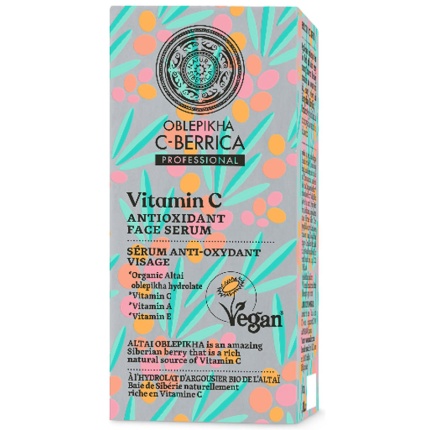 NATURA SIBERICA C-Berrica Αντιοξειδωτικός Ορός Προσώπου για Όλους τους Τύπους Επιδερμίδας 30ml
