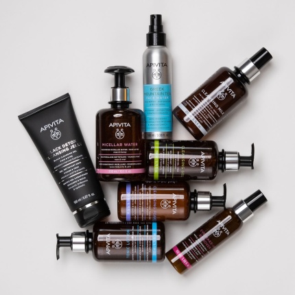 apivita, ΓΑΛΑΚΤΩΜΑ ΚΑΘΑΡΙΣΜΟΥ, καθαρισμός προσώπου, ντεμακιγιαζ, face cleanser, γαλάκτωμα καθαρισμού χαμομήλι & μέλι, 5201279072865