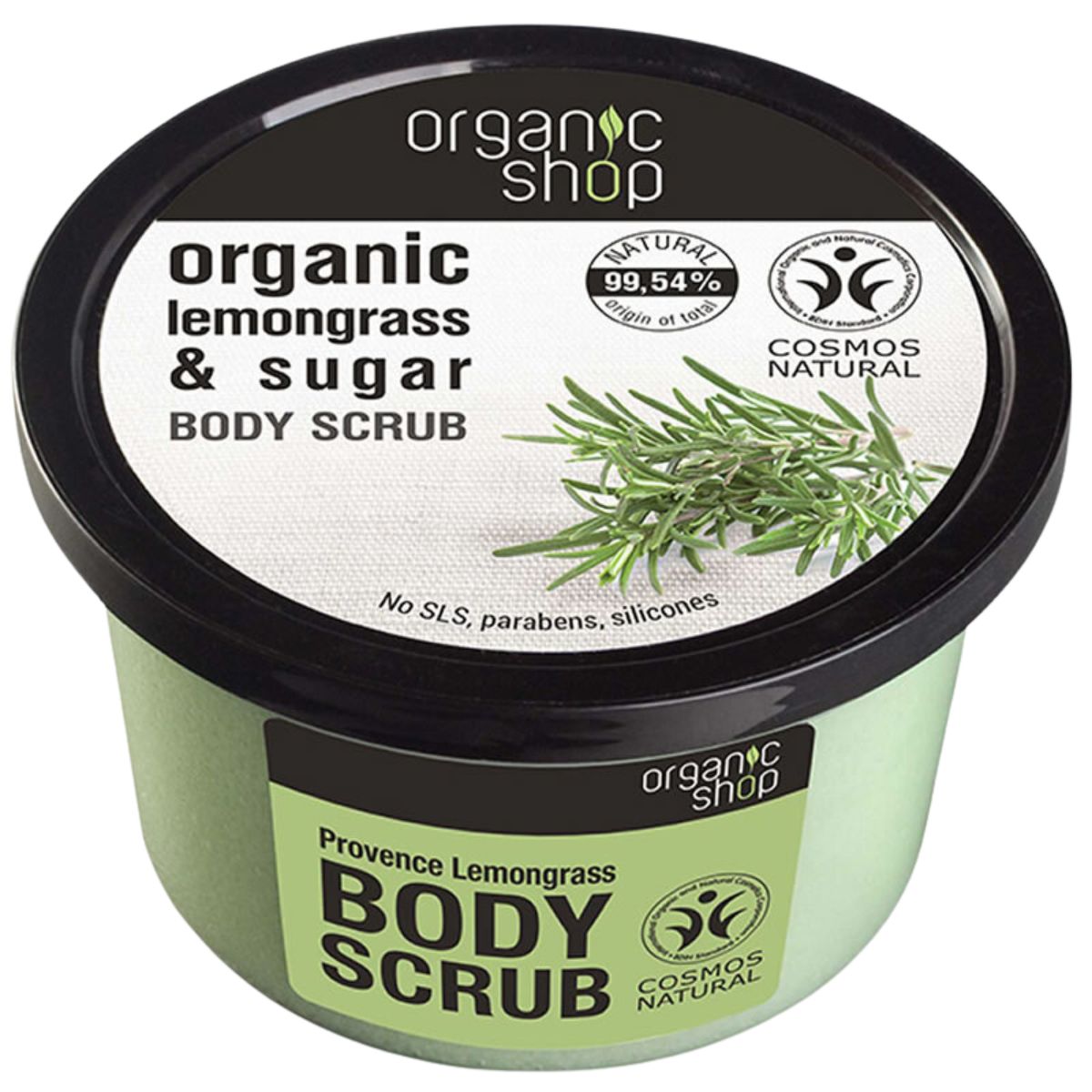 4744183012646 NATURA SIBERICA, Body Scrub Provancal, Lemongrass Scrub, 4744183012646, απολέπιση σώματος