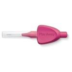 PLAC AWAY Μεσοδόντιο Βουρτσάκι Triple Action 0.4mm, ISO 0, Ροζ, 6 Τεμάχια