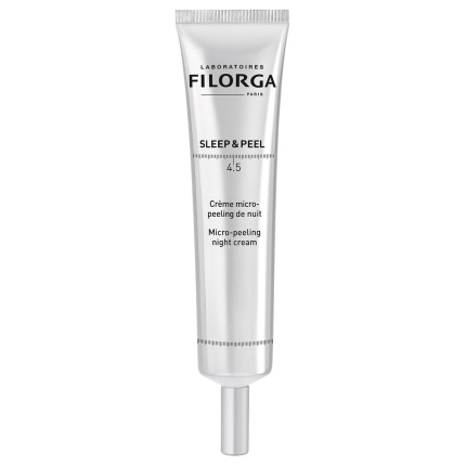 FILORGA, Sleep & Peel 4.5, Κρέμα Προσώπου Νυκτός, Εντατικό Peeling, 3540550000428 ΑΝΤΙΓΗΡΑΝΣΗ: ΔΡΑΣΗ LIFTING- ΣΥΣΦΙΞΗ - ΣΦΡΙΓΗΛΟΤΗΤΑ