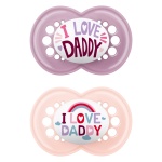 ΜΑΜ Πιπίλα Σιλικόνης Ι Love Mummy Daddy 170SG2