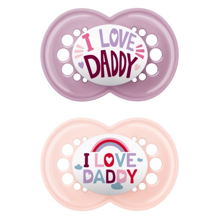ΜΑΜ Πιπίλα Σιλικόνης Ι Love Mummy Daddy 170SG2