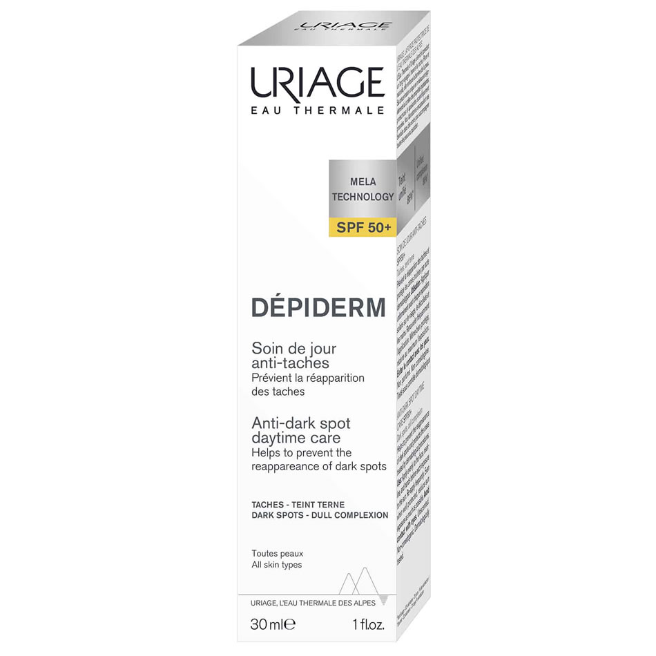 3661434009778 URIAGE Depiderm Φροντίδα Ημέρας Κατά Των Καφέ Κηλίδων Με SPF50+ 30ml