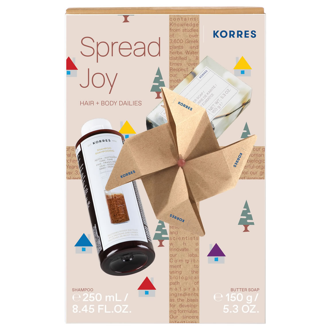 5203069124228 KORRES Hair + Body Dailies Set