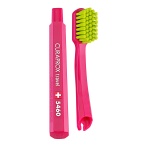 CURAPROX Travel Set Φούξια Οδοντόκρεμα 10ml + Οδοντόβουρτσα Πτυσσόμενη + Μεσοδόντιο Βουρτσάκι Καθαρισμού - Image 3