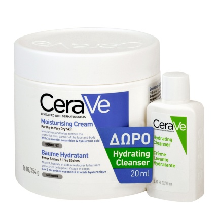 Cerave, Promo, Moisturising Cream Ενυδατική Κρέμα, Ενυδατική προσώπου, 5201100610518