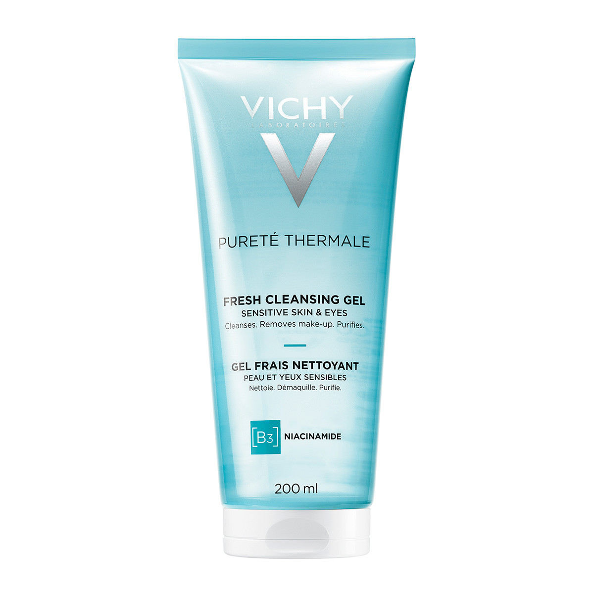 3337875862097 VICHY, Purete Thermale, Gel Καθαρισμού για Πρόσωπο και Μάτια, ντεμακιγιαζ, 3337875862097