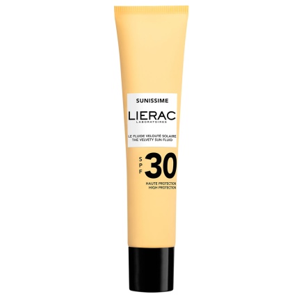LIERAC SUNISSIME, The Velvety Sun Fluid, SPF30, Λεπτόρρευστο Αντηλιακό, Αντηλιακό Προσώπου, 3701436917494
