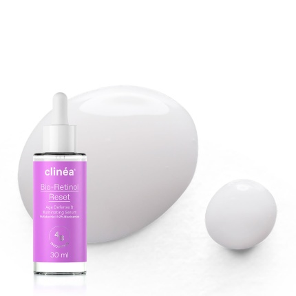 CLINEA, Bio-Retinol Reset, Ορός Αντιγήρανσης και Λάμψης, ρετινόλη, 5201314168119