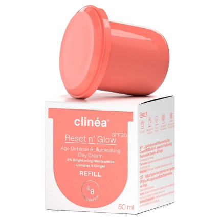 CLINEA, Reset n' Glow, SPF20, Κρέμα Ημέρας Αντιγήρανσης, 5201314168249